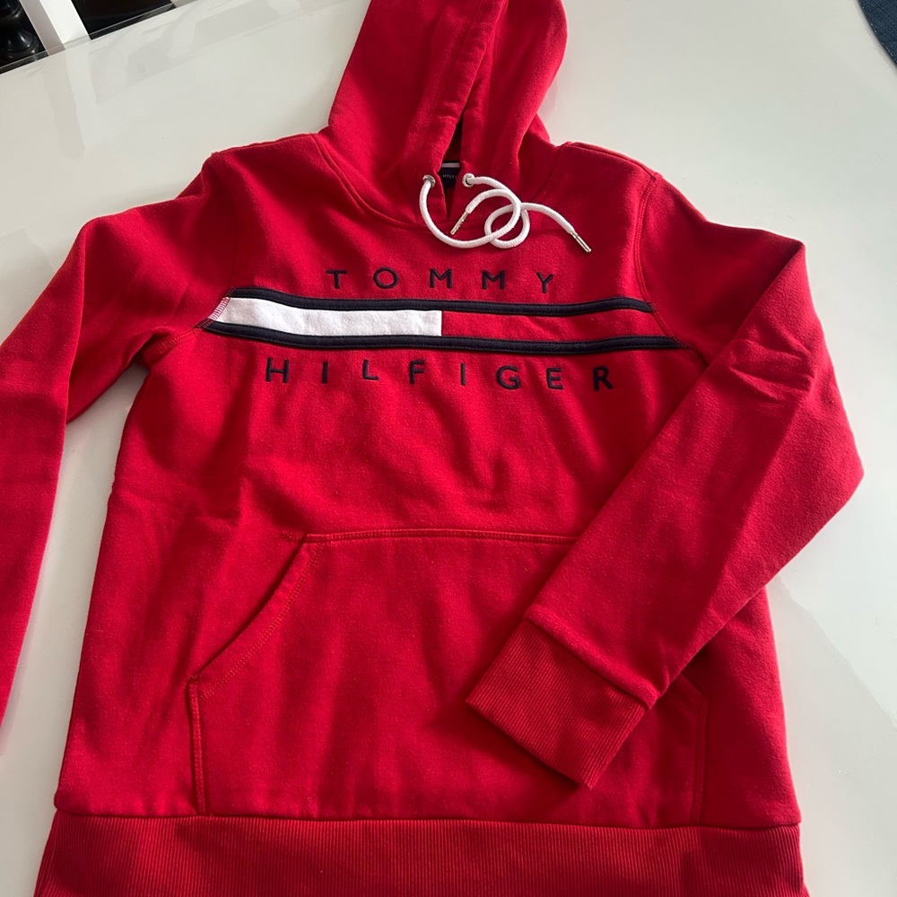 Tommy Hilfiger Red Hoodie XS